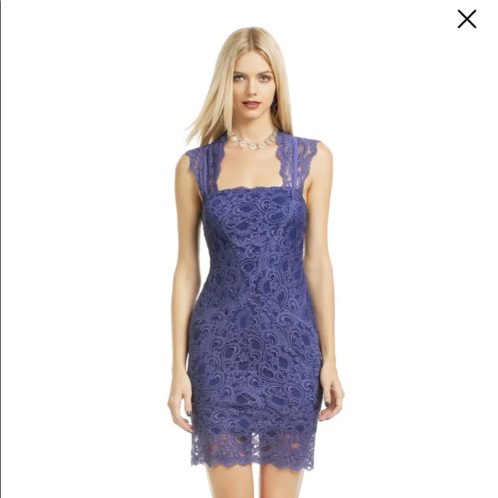 NICOLE MILLER Blue Lace My Fair Lady Dress 💙🦋